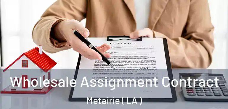  Wholesale Assignment Contract Metairie ( LA )