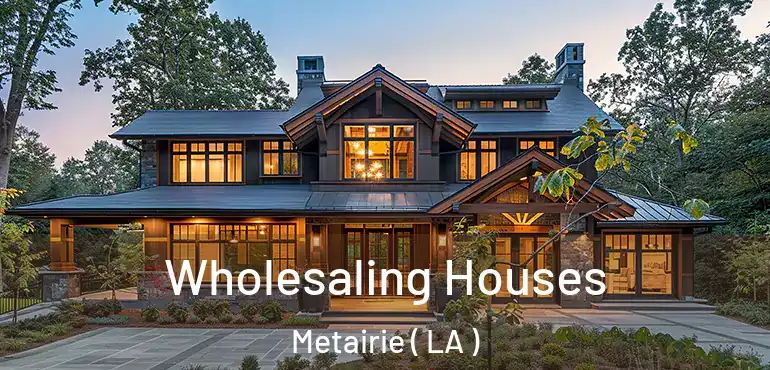  Wholesaling Houses Metairie ( LA )